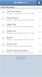 Mobile Screenshot of ecommunity.cmalliance.org